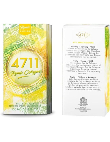 4711 Lemon Eau De Cologne Spray 100ml - TheBeautyCool