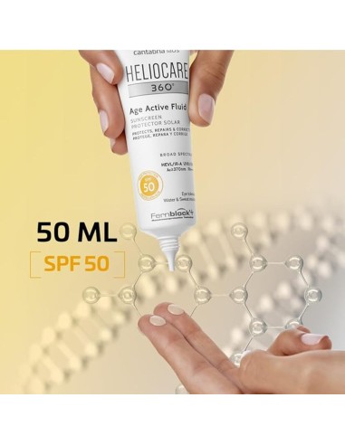 Heliocare 360º Age Active Fluid SPF 50+ 50ml - TheBeautyCool