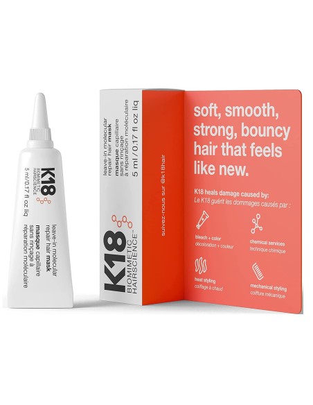 K18 Mascarilla Sin Aclarado 5ml - TheBeautyCool
