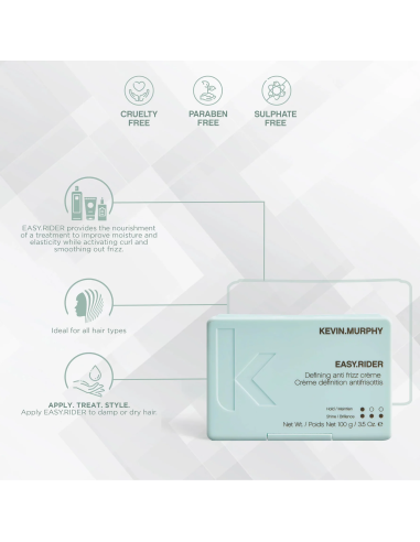 Kevin Murphy Easy Rider Crema Anti-frizz 100g - TheBeautyCool