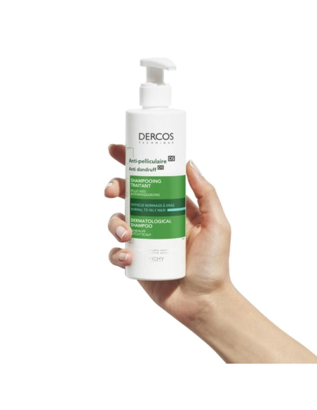 Vichy Anti-Dandruff Shampoo Cabellos Grasos 400ml - TheBeautyCool